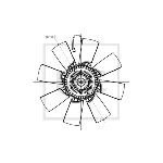 Ventilator, hlađenje motora PETERS 120.550-00 IC-F571DC