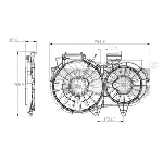 Ventilator, hlađenje motora TYC TYC 802-0053 IC-C69516