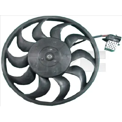 Ventilator, hlađenje motora TYC TYC 825-0023 IC-E1AB64