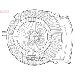 Ventilator kabine/unutrašnjeg prostora DENSO DEA07021 IC-E29F0B