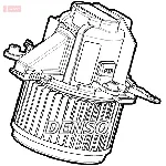 Ventilator kabine/unutrašnjeg prostora DENSO DEA07024 IC-G0NKAQ