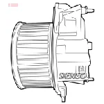 Ventilator kabine/unutrašnjeg prostora DENSO DEA09030 IC-CF6C32