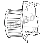 Ventilator kabine/unutrašnjeg prostora DENSO DEA09030 IC-CF6C32