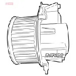 Ventilator kabine/unutrašnjeg prostora DENSO DEA09031 IC-CF6C33