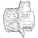 Ventilator kabine/unutrašnjeg prostora DENSO DEA09031 IC-CF6C33