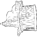 Ventilator kabine/unutrašnjeg prostora DENSO DEA09032 IC-CF6C34