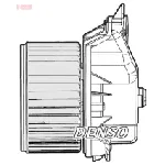 Ventilator kabine/unutrašnjeg prostora DENSO DEA09046 IC-CF6C3C