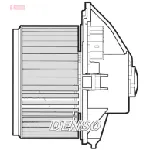 Ventilator kabine/unutrašnjeg prostora DENSO DEA09052 IC-CF6C40