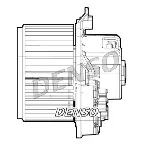 Ventilator kabine/unutrašnjeg prostora DENSO DEA09072 IC-CF6C48