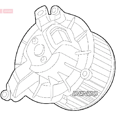 Ventilator kabine/unutrašnjeg prostora DENSO DEA12003 IC-E29F0E