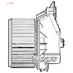 Ventilator kabine/unutrašnjeg prostora DENSO DEA20010 IC-CF6C50