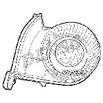 Ventilator kabine/unutrašnjeg prostora DENSO DEA23002 IC-CF6C5B