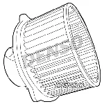 Ventilator kabine/unutrašnjeg prostora DENSO DEA41004 IC-CF6C64