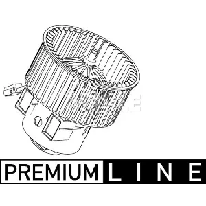 Ventilator kabine/unutrašnjeg prostora MAHLE AB 116 000P IC-G0GSVG