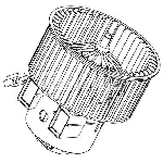 Ventilator kabine/unutrašnjeg prostora MAHLE AB 116 000P IC-G0GSVG