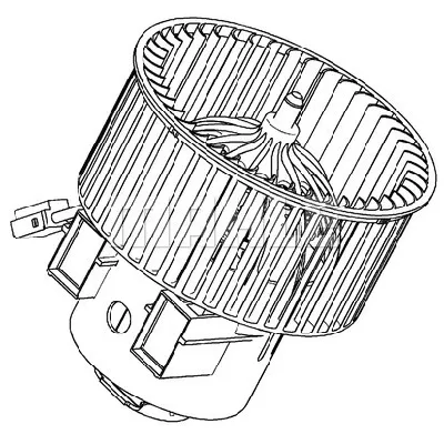 Ventilator kabine/unutrašnjeg prostora MAHLE AB 116 000P IC-G0GSVG