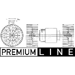 Ventilator kabine/unutrašnjeg prostora MAHLE AB 152 000P IC-G08DDQ