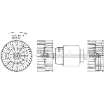 Ventilator kabine/unutrašnjeg prostora MAHLE AB 152 000P IC-G08DDQ