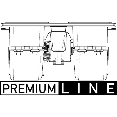 Ventilator kabine/unutrašnjeg prostora MAHLE AB 175 000P IC-G08DDR