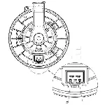 Ventilator kabine/unutrašnjeg prostora MAHLE AB 259 000P IC-G0LLEK