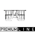 Ventilator kabine/unutrašnjeg prostora MAHLE AB 31 000P IC-G08DD4
