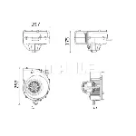 Ventilator kabine/unutrašnjeg prostora MAHLE AB 322 000P IC-G11HI3