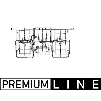 Ventilator kabine/unutrašnjeg prostora MAHLE AB 36 000P IC-G08DD7