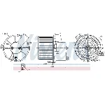 Ventilator kabine/unutrašnjeg prostora NISSENS NIS 87092 IC-D4BA2D