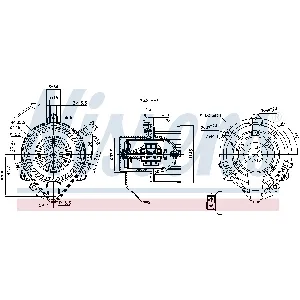 Ventilator kabine/unutrašnjeg prostora NISSENS NIS 87131 IC-D4BA3D