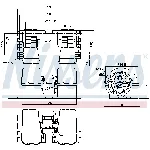 Ventilator kabine/unutrašnjeg prostora NISSENS NIS 87194 IC-DF1710