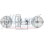 Ventilator kabine/unutrašnjeg prostora NISSENS NIS 87253 IC-G0K94D
