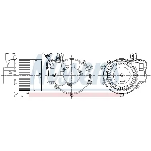 Ventilator kabine/unutrašnjeg prostora NISSENS NIS 87395 IC-E4AA57