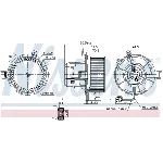 Ventilator kabine/unutrašnjeg prostora NISSENS NIS 87406 IC-F4D578