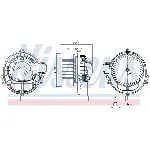 Ventilator kabine/unutrašnjeg prostora NISSENS NIS 87431 IC-F7AE3C