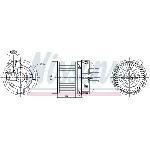 Ventilator kabine/unutrašnjeg prostora NISSENS NIS 87468 IC-G0T0NK