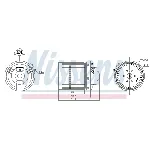 Ventilator kabine/unutrašnjeg prostora NISSENS NIS 87530 IC-G0U6KH