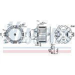 Ventilator kabine/unutrašnjeg prostora NISSENS NIS 87548 IC-G0T0NL