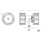 Ventilator kabine/unutrašnjeg prostora NRF NRF 34264 IC-G0Q80O