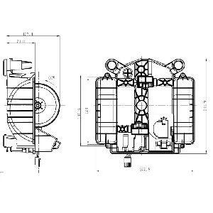 Ventilator kabine/unutrašnjeg prostora NRF NRF 34281 IC-G0QBRM