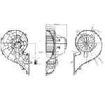 Ventilator kabine/unutrašnjeg prostora NRF NRF 34353 IC-G0SCKQ
