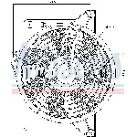 Ventilator, kondenzator klima-uređaja NISSENS NIS 85372 IC-B8BEB7