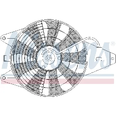 Ventilator, kondenzator klima-uređaja NISSENS NIS 85375 IC-A95FEF