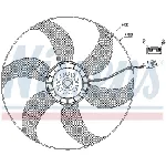 Ventilator, kondenzator klima-uređaja NISSENS NIS 85403 IC-A95FD4