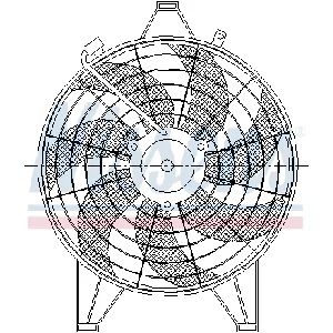 Ventilator, kondenzator klima-uređaja NISSENS NIS 85531 IC-A95F63