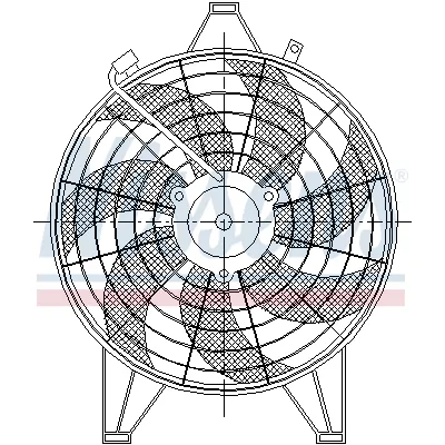Ventilator, kondenzator klima-uređaja NISSENS NIS 85531 IC-A95F63