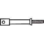 Vijak, izduvni sistem BOSAL BOS258-788 IC-454001