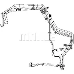 Vod visokog/niskog pritiska, klima-uređaj MAHLE AP 136 000P IC-G0LN7B