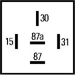 Vremenski rele HELLA 5HE996 152-131 IC-E1E48D Vremenski rele HELLA 5HE996 152-131 IC-E1E48D
