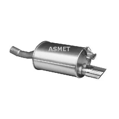 Zadnji izduvni lonac ASMET ASM01.073 IC-C3CF9C