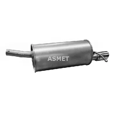 Zadnji izduvni lonac ASMET ASM10.128 IC-G0K9XT